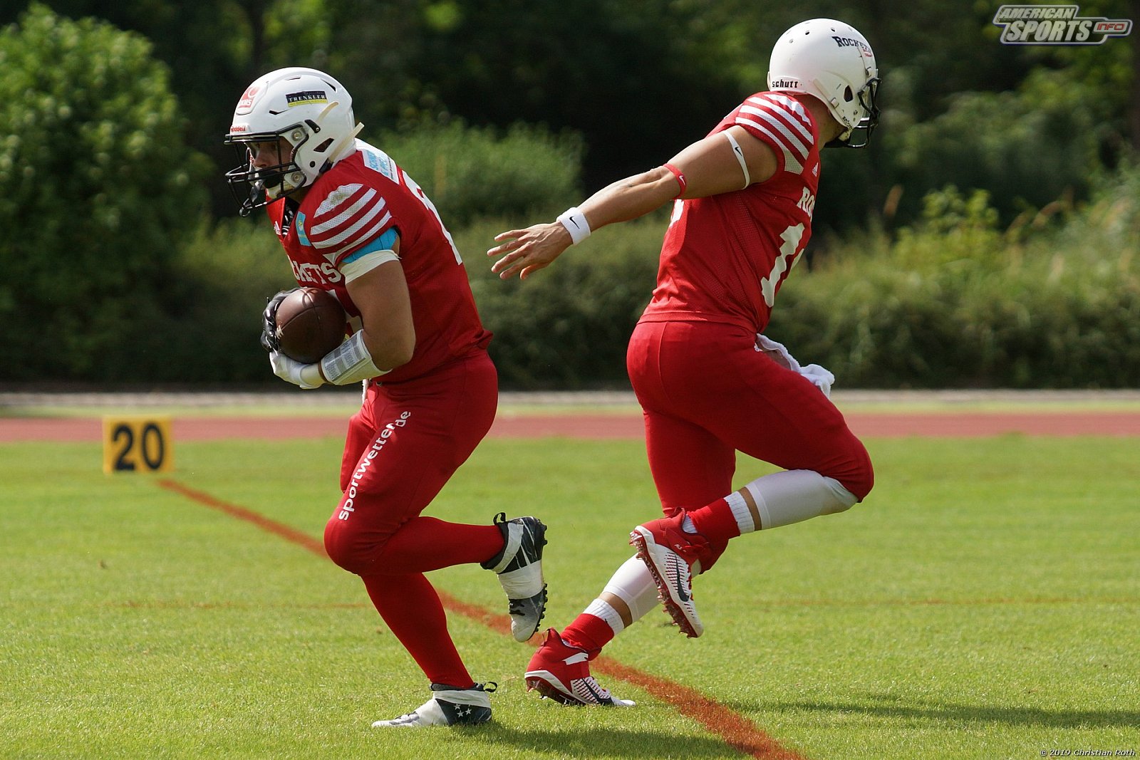 OL Hessen: Rhein-Main Rockets vs Wetzlar Wölfe 25:13 10.08.201