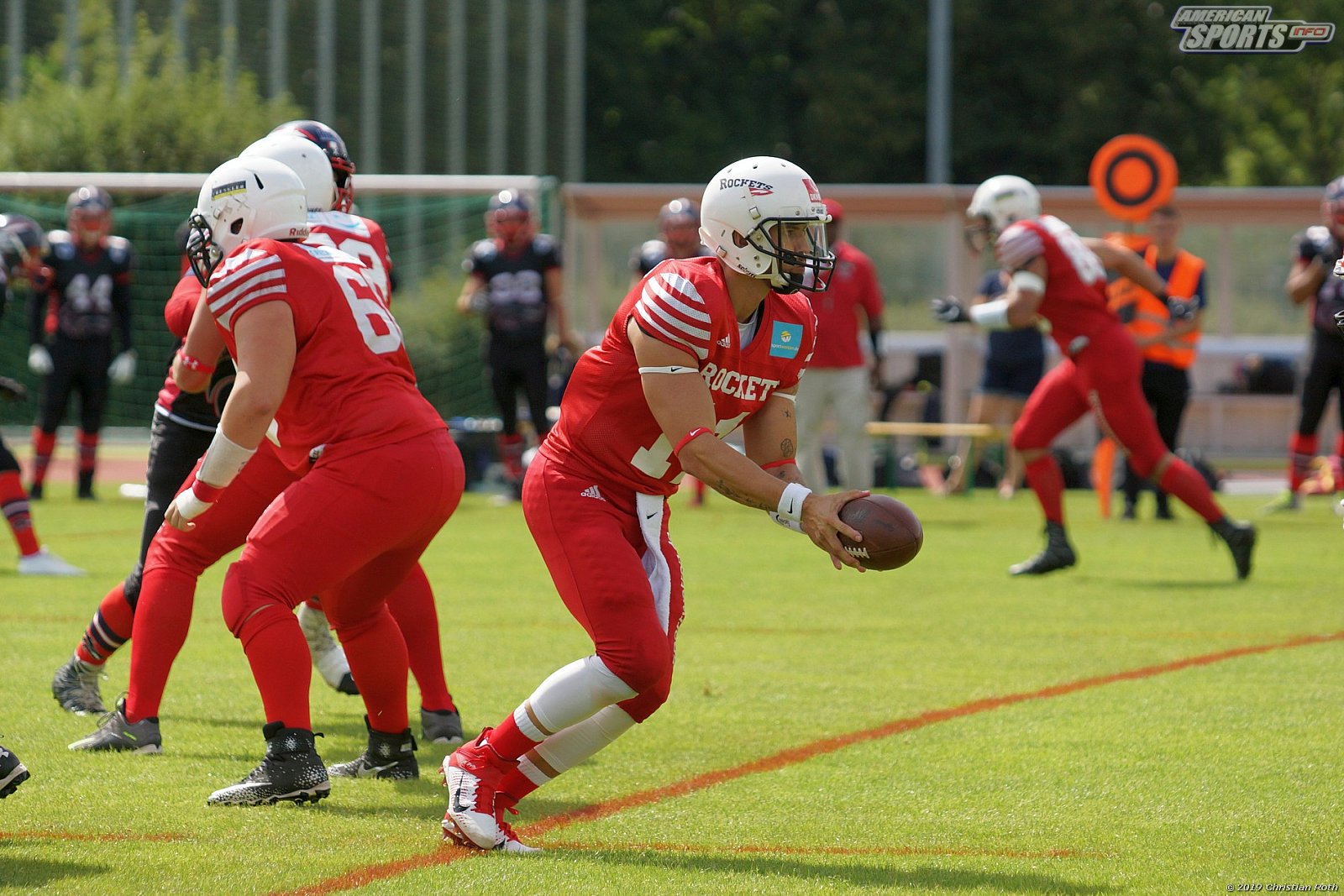 OL Hessen: Rhein-Main Rockets vs Wetzlar Wölfe 25:13 10.08.201
