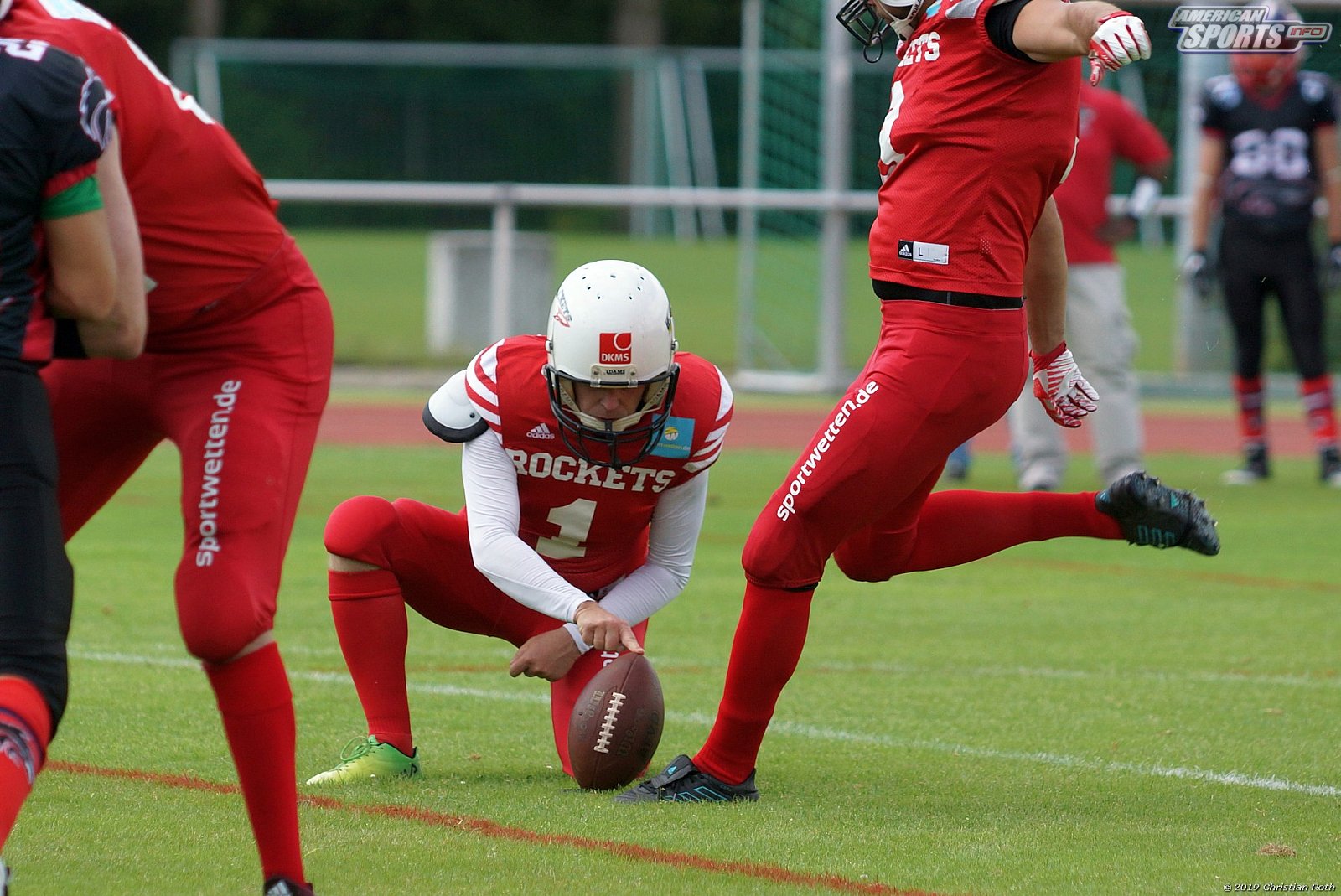 OL Hessen: Rhein-Main Rockets vs Wetzlar Wölfe 25:13 10.08.201