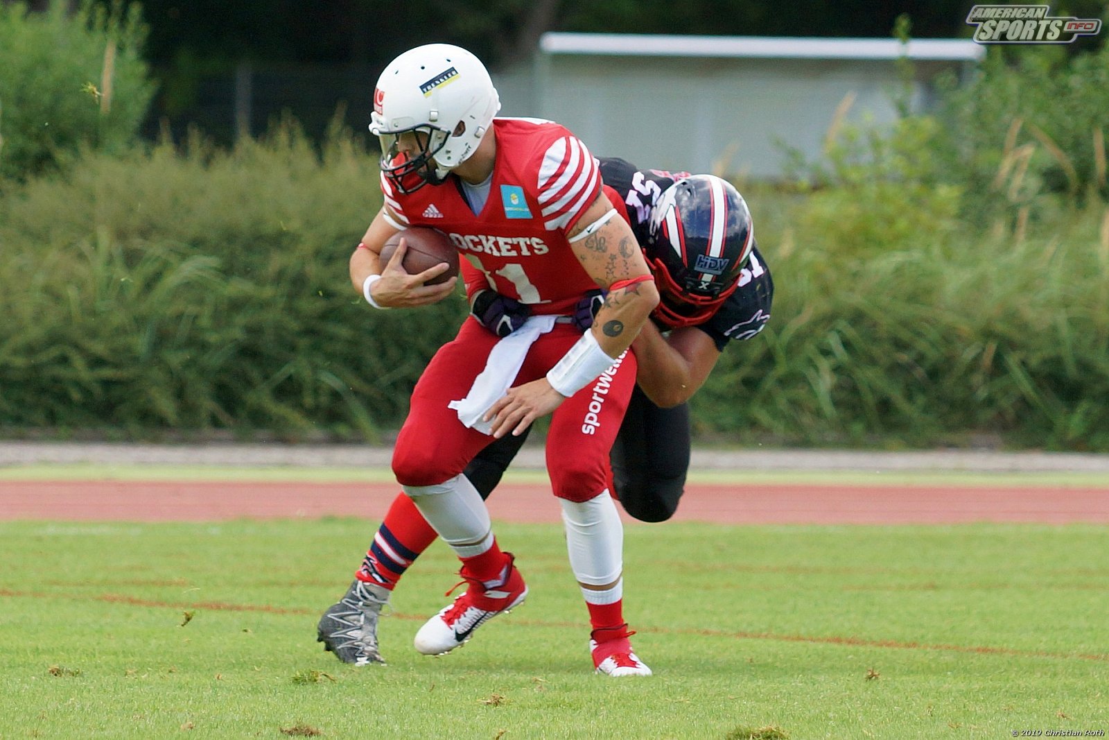 OL Hessen: Rhein-Main Rockets vs Wetzlar Wölfe 25:13 10.08.201