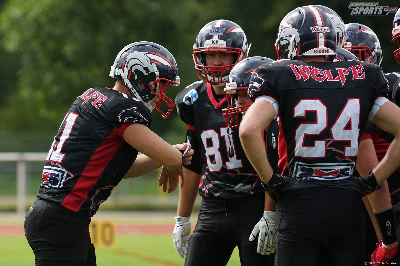 OL Hessen: Rhein-Main Rockets vs Wetzlar Wölfe 25:13 10.08.201
