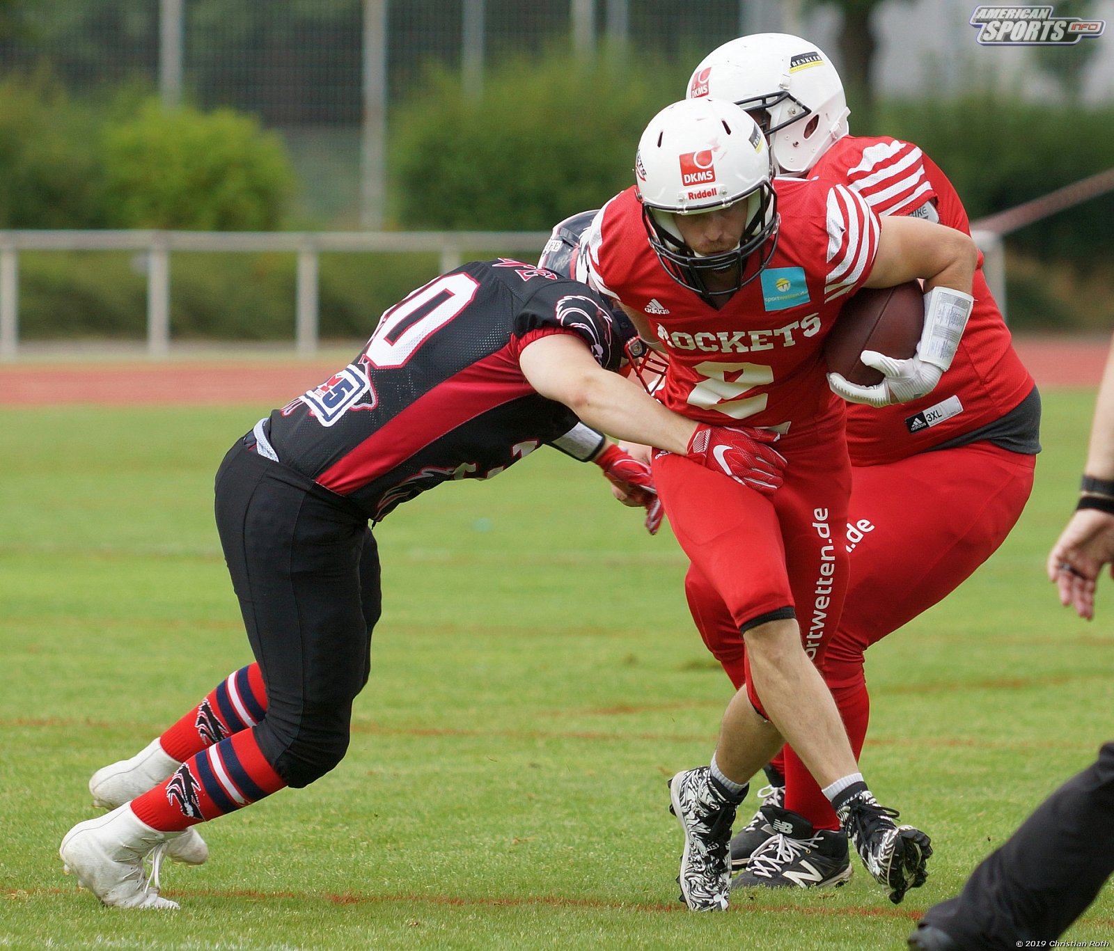 OL Hessen: Rhein-Main Rockets vs Wetzlar Wölfe 25:13 10.08.201