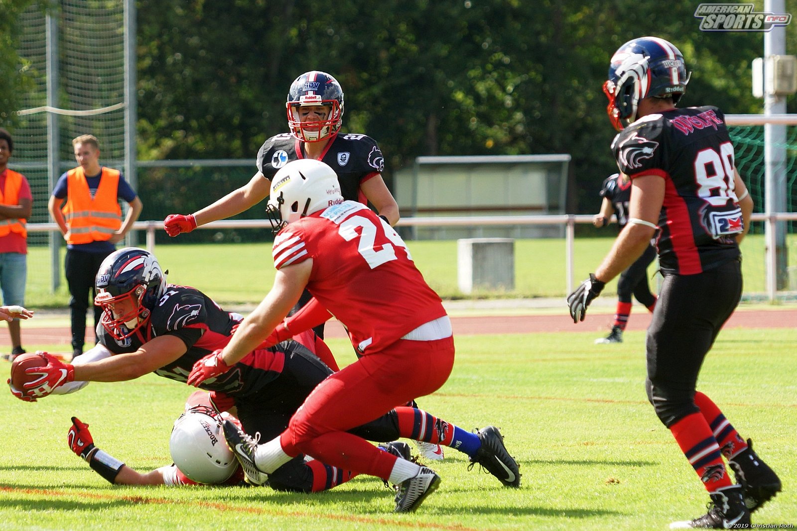 OL Hessen: Rhein-Main Rockets vs Wetzlar Wölfe 25:13 10.08.201