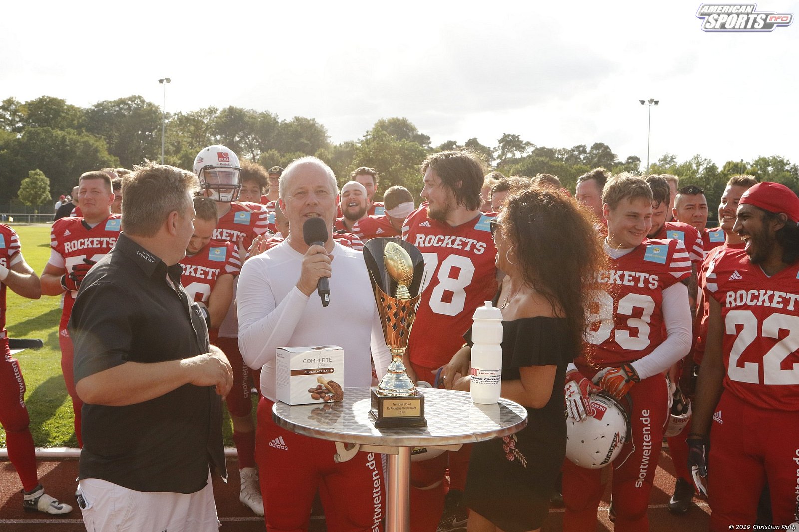 OL Hessen: Rhein-Main Rockets vs Wetzlar Wölfe 25:13 10.08.201