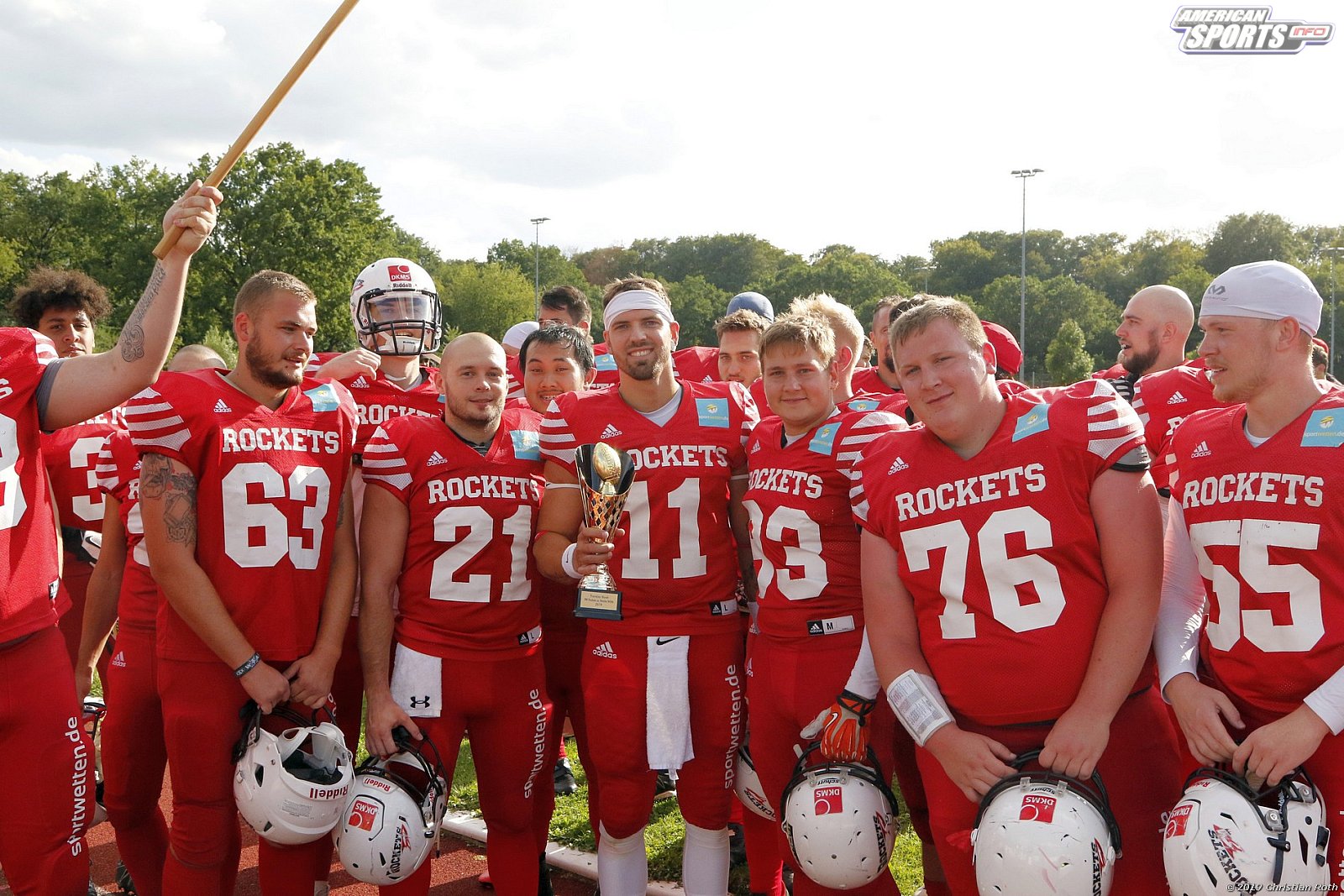 OL Hessen: Rhein-Main Rockets vs Wetzlar Wölfe 25:13 10.08.201