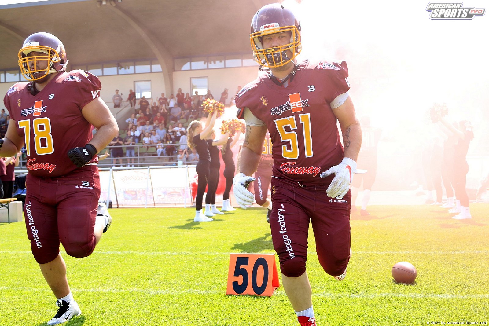 Regionalliga Mitte: Rüsselsheim Crusaders vs Bad Kreuznach Thunderbirds 16:09 07.05.2022