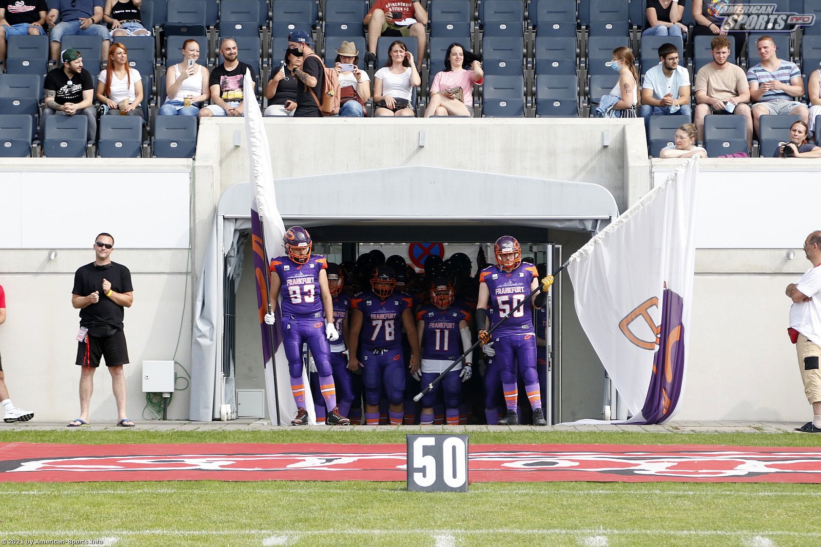 GFL Süd: Stuttgart Scorpions vs. Frankfurt Universe 55:20 26.06.2021 Galerie 2