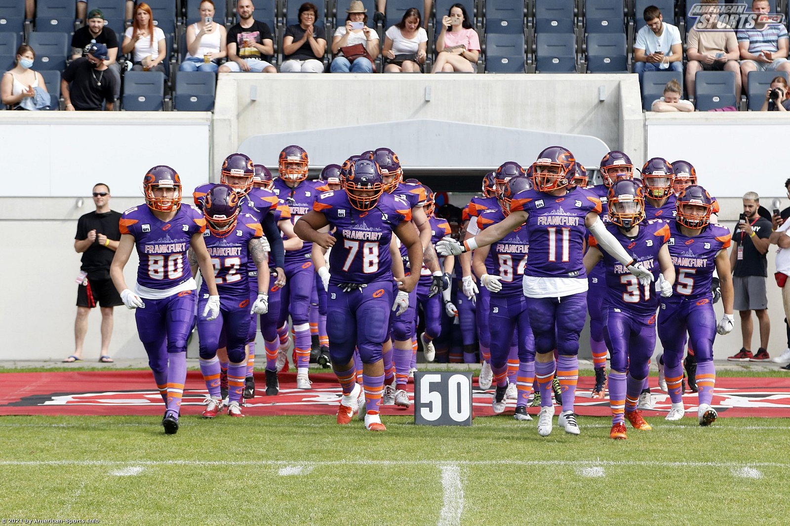 GFL Süd: Stuttgart Scorpions vs. Frankfurt Universe 55:20 26.06.2021 Galerie 2
