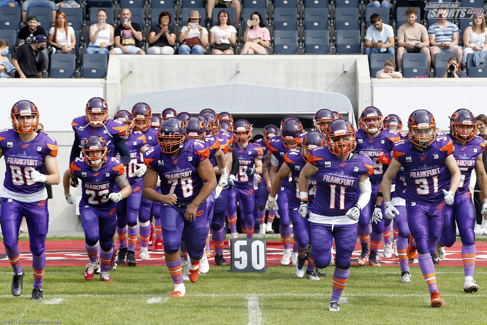 GFL Süd: Stuttgart Scorpions vs. Frankfurt Universe 55:20 26.06.2021 Galerie 2