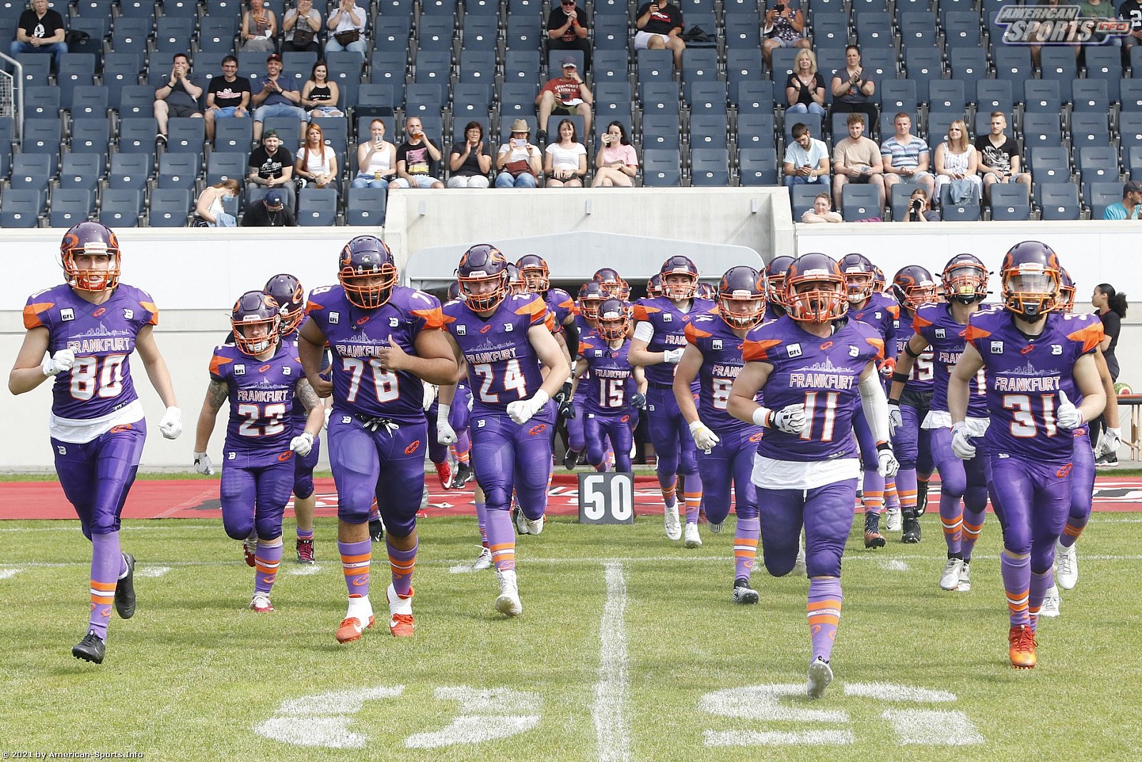 GFL Süd: Stuttgart Scorpions vs. Frankfurt Universe 55:20 26.06.2021 Galerie 2