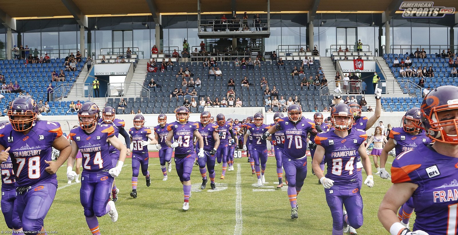 GFL Süd: Stuttgart Scorpions vs. Frankfurt Universe 55:20 26.06.2021 Galerie 2