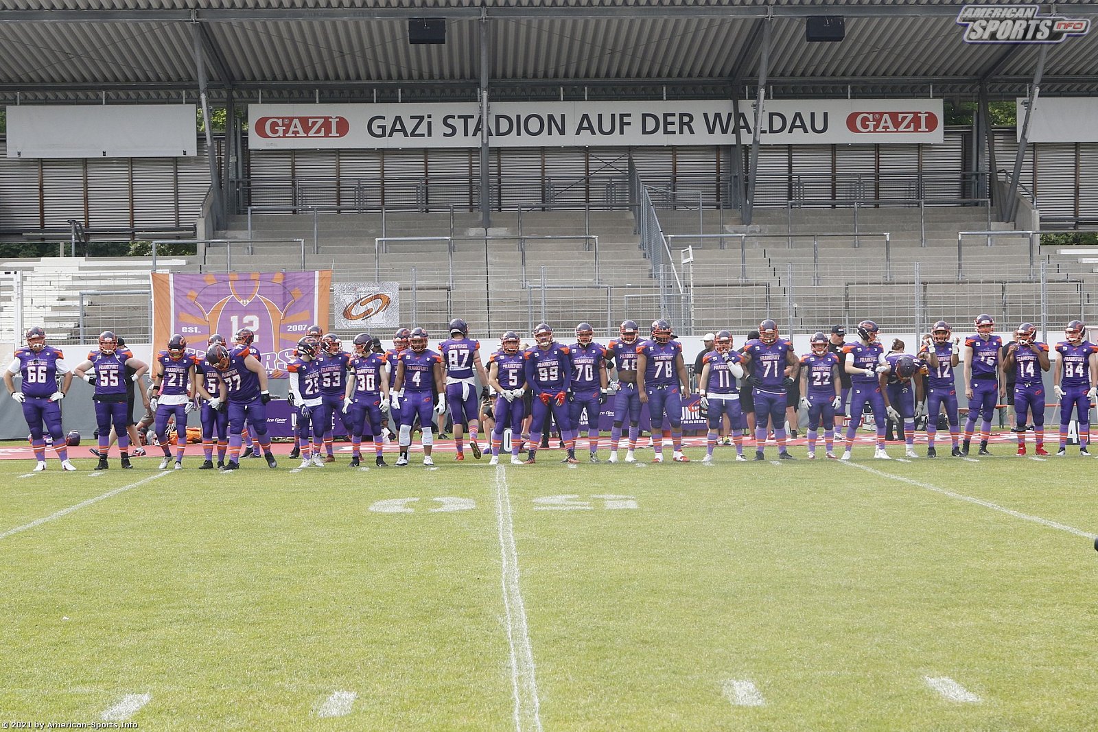 GFL Süd: Stuttgart Scorpions vs. Frankfurt Universe 55:20 26.06.2021 Galerie 2