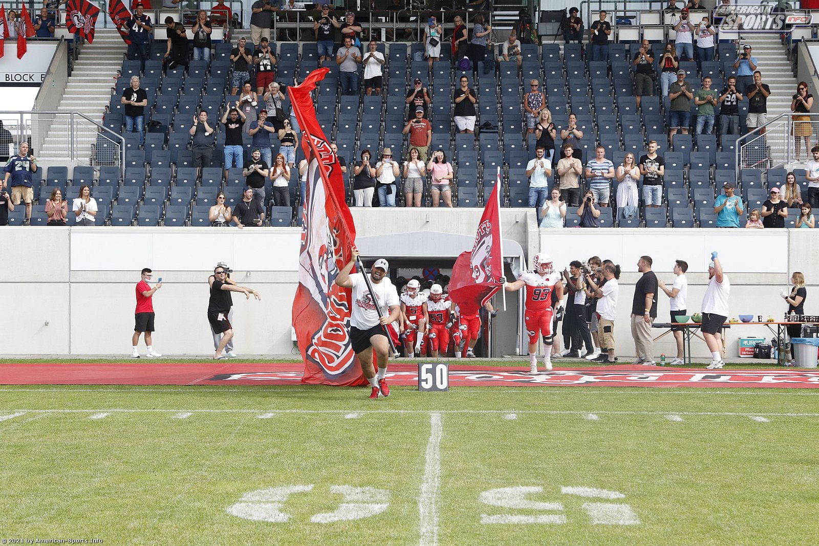 GFL Süd: Stuttgart Scorpions vs. Frankfurt Universe 55:20 26.06.2021 Galerie 2