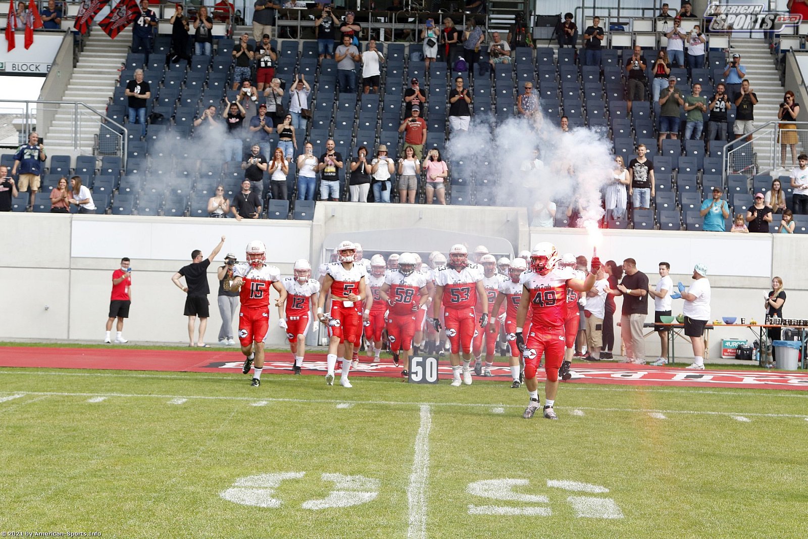 GFL Süd: Stuttgart Scorpions vs. Frankfurt Universe 55:20 26.06.2021 Galerie 2