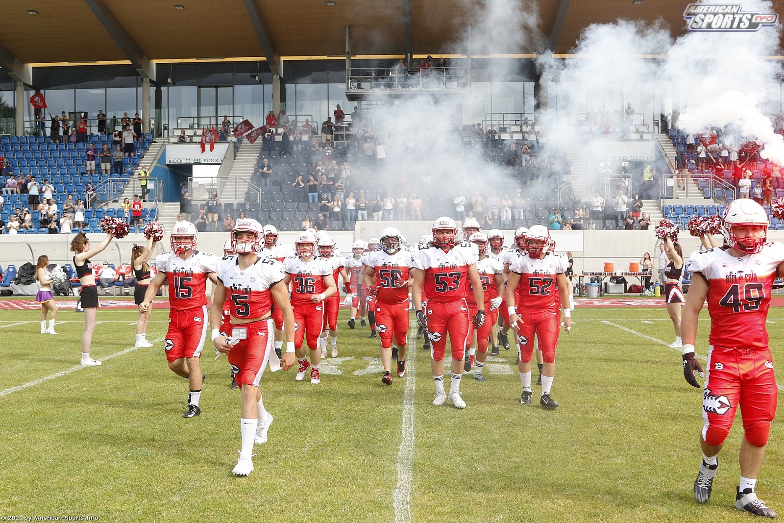 GFL Süd: Stuttgart Scorpions vs. Frankfurt Universe 55:20 26.06.2021 Galerie 2