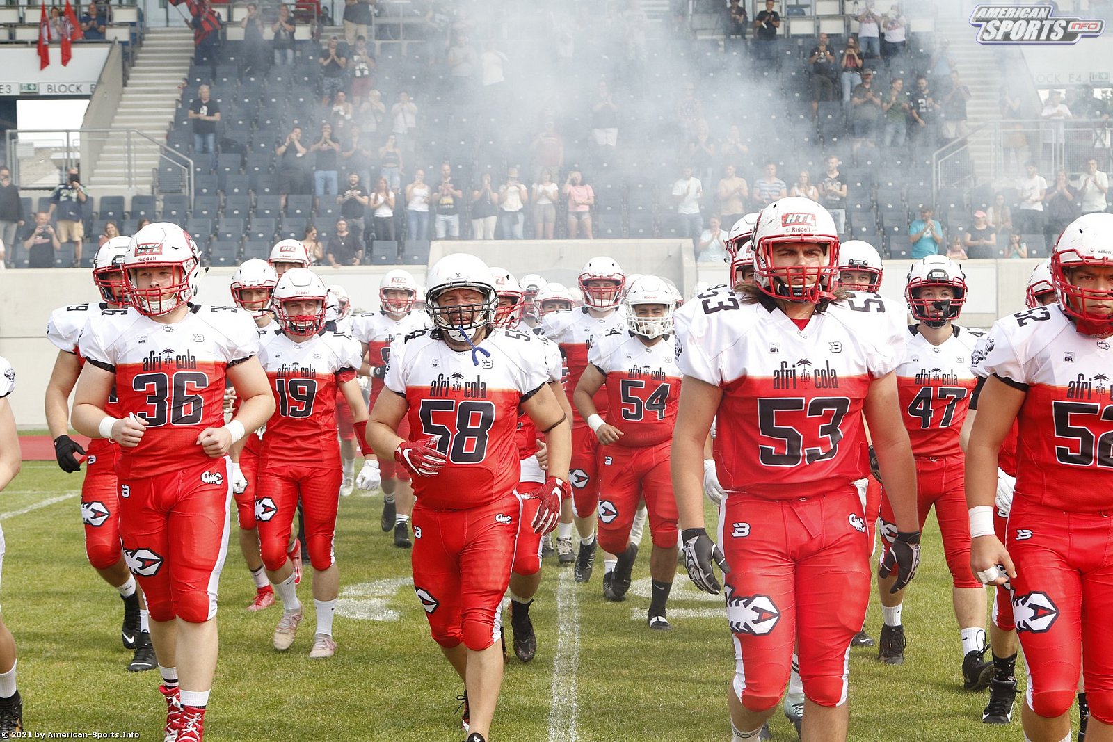 GFL Süd: Stuttgart Scorpions vs. Frankfurt Universe 55:20 26.06.2021 Galerie 2