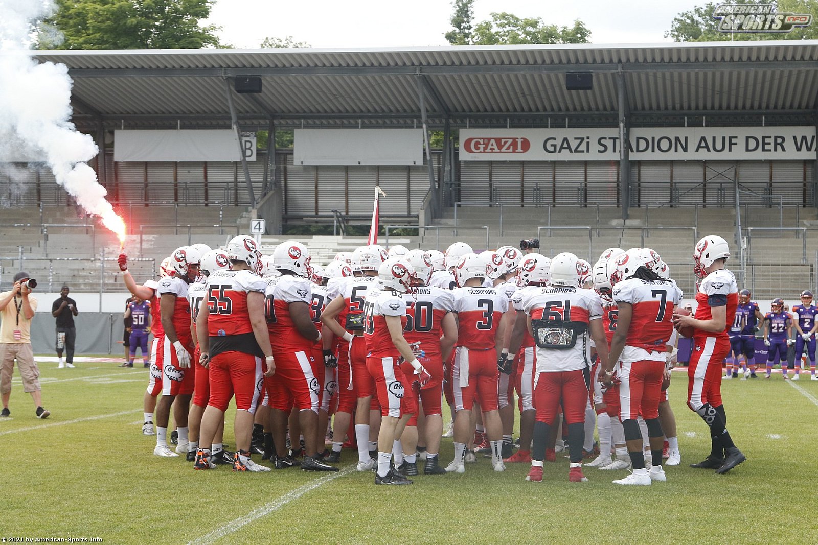 GFL Süd: Stuttgart Scorpions vs. Frankfurt Universe 55:20 26.06.2021 Galerie 2