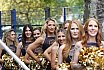 ELF: Die Pyromaniacs Cheerleader beim Heimspiel von Rhein Fire gegen die Hamburg Sea Devils am 25.07.2022