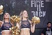 ELF: Die Pyromaniacs Cheerleader beim Heimspiel von Rhein Fire gegen die Hamburg Sea Devils am 25.07.2022