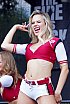 ELF: Die Pyromaniacs Cheerleader beim Heimspiel von Rhein Fire gegen die Hamburg Sea Devils am 25.07.2022