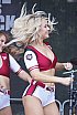 ELF: Die Pyromaniacs Cheerleader beim Heimspiel von Rhein Fire gegen die Hamburg Sea Devils am 25.07.2022