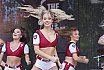 ELF: Die Pyromaniacs Cheerleader beim Heimspiel von Rhein Fire gegen die Hamburg Sea Devils am 25.07.2022