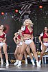 ELF: Die Pyromaniacs Cheerleader beim Heimspiel von Rhein Fire gegen die Hamburg Sea Devils am 25.07.2022