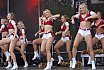ELF: Die Pyromaniacs Cheerleader beim Heimspiel von Rhein Fire gegen die Hamburg Sea Devils am 25.07.2022