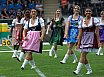 Die Frankfurt Universe Cheerleader beim Heimspiel gegen die Kirchdorf Wildcats am 28.07.2019