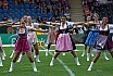 Die Frankfurt Universe Cheerleader beim Heimspiel gegen die Kirchdorf Wildcats am 28.07.2019