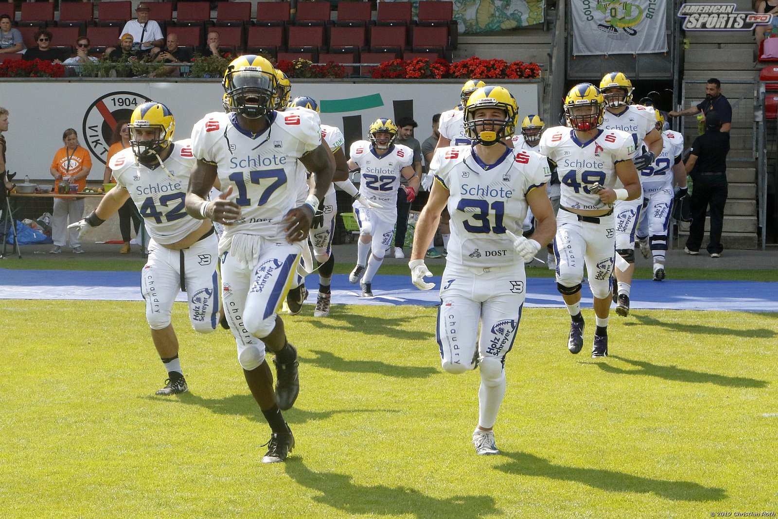 GFL Nord: Cologne Crocodiles vs Hildesheim Invaders 14:00 25.08.2019