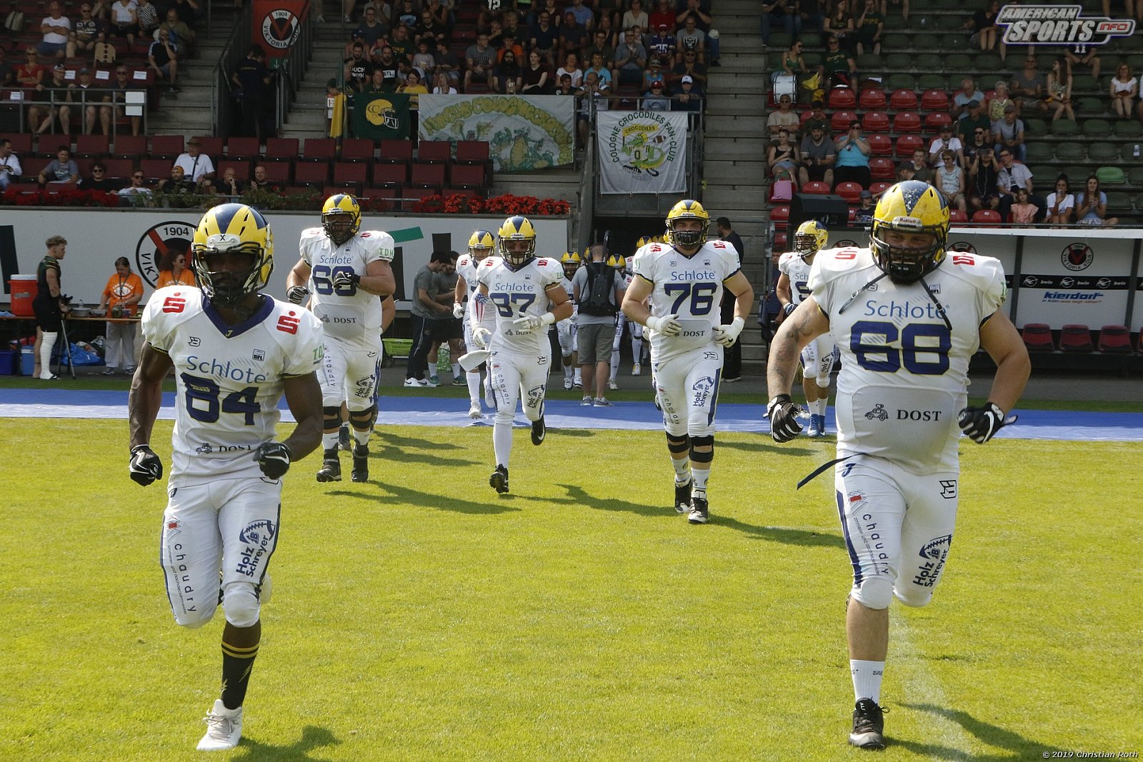 GFL Nord: Cologne Crocodiles vs Hildesheim Invaders 14:00 25.08.2019