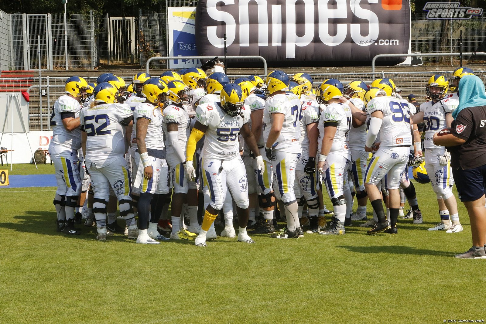 GFL Nord: Cologne Crocodiles vs Hildesheim Invaders 14:00 25.08.2019