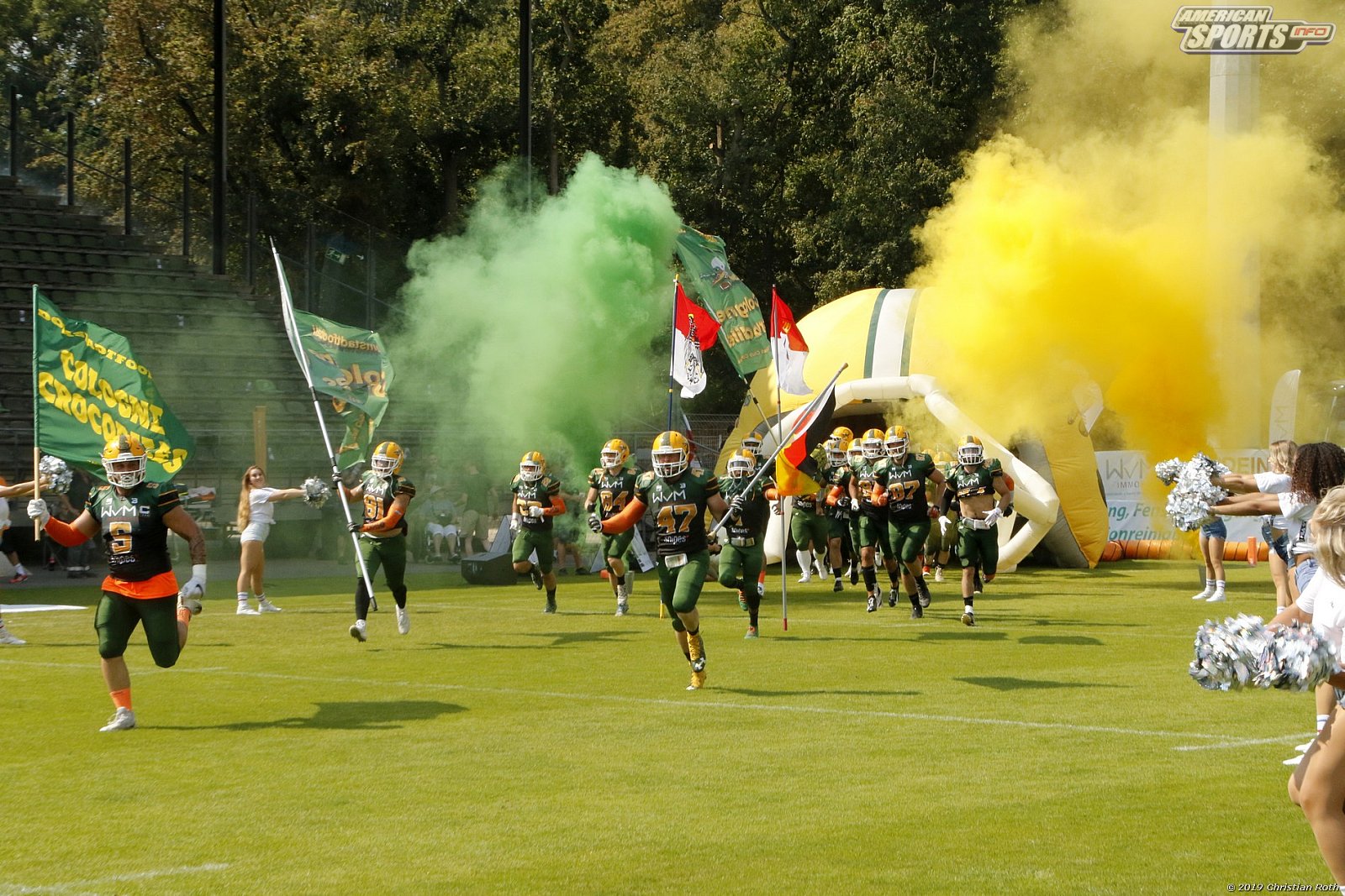 GFL Nord: Cologne Crocodiles vs Hildesheim Invaders 14:00 25.08.2019