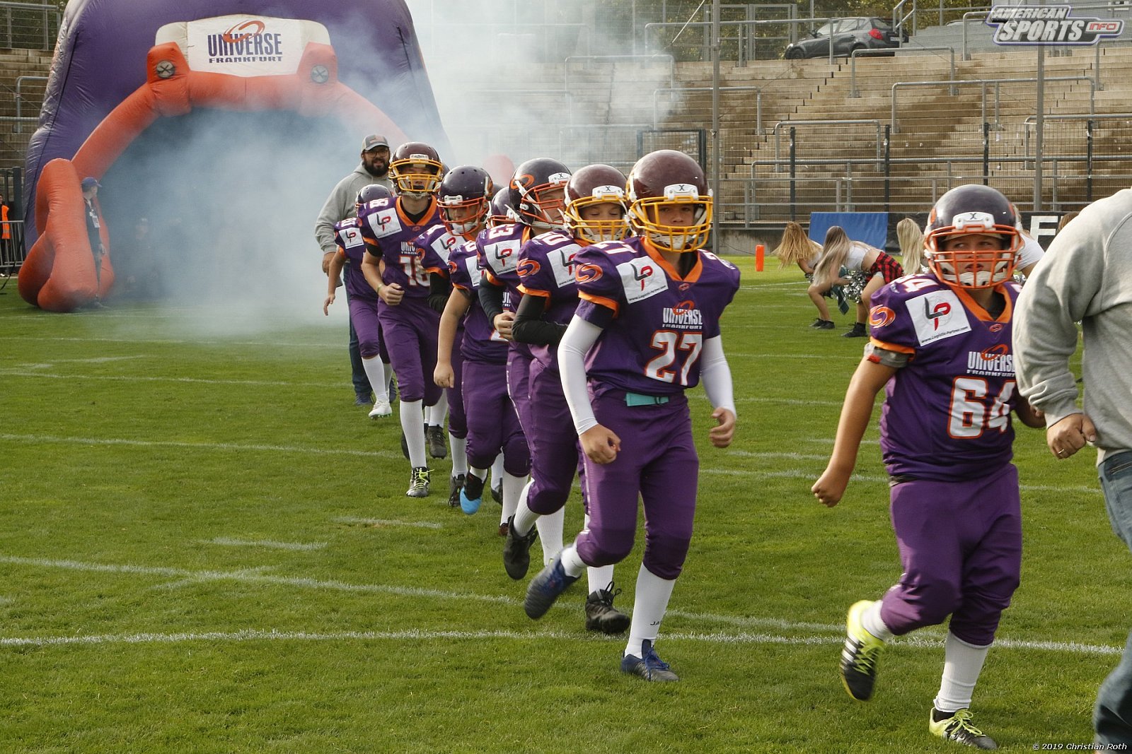 GFL Süd: Frankfurt Universe vs Marburg Mercenaries 30:34 07.09.2019