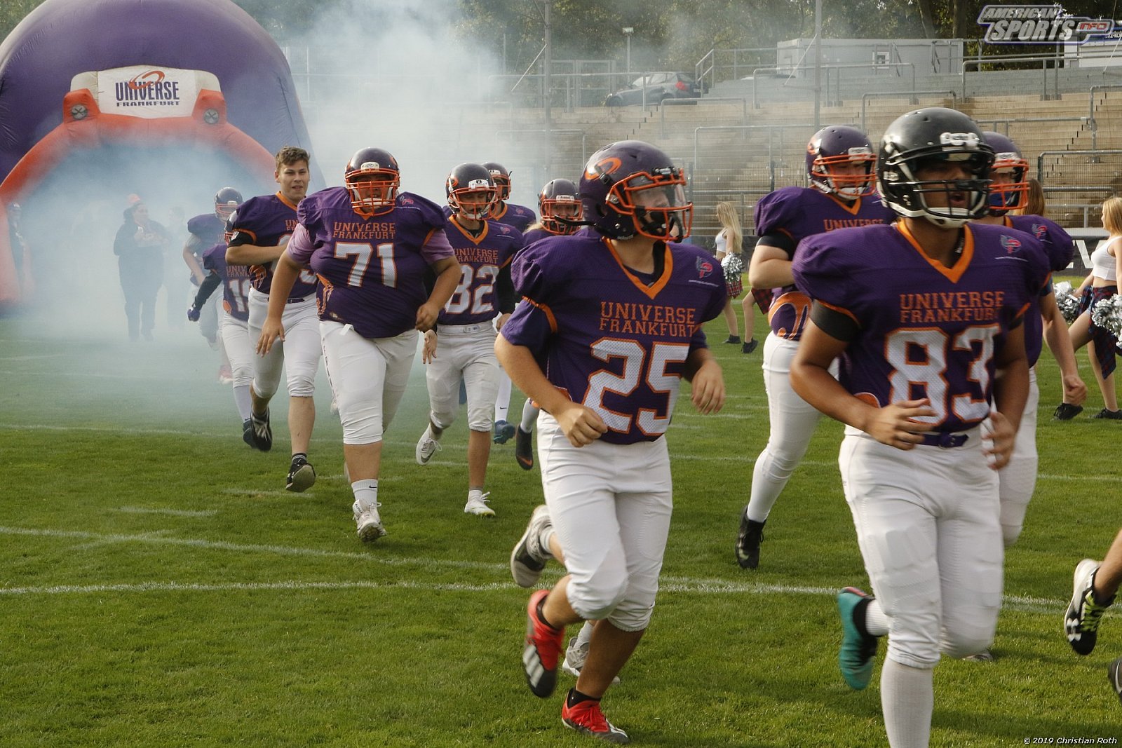 GFL Süd: Frankfurt Universe vs Marburg Mercenaries 30:34 07.09.2019