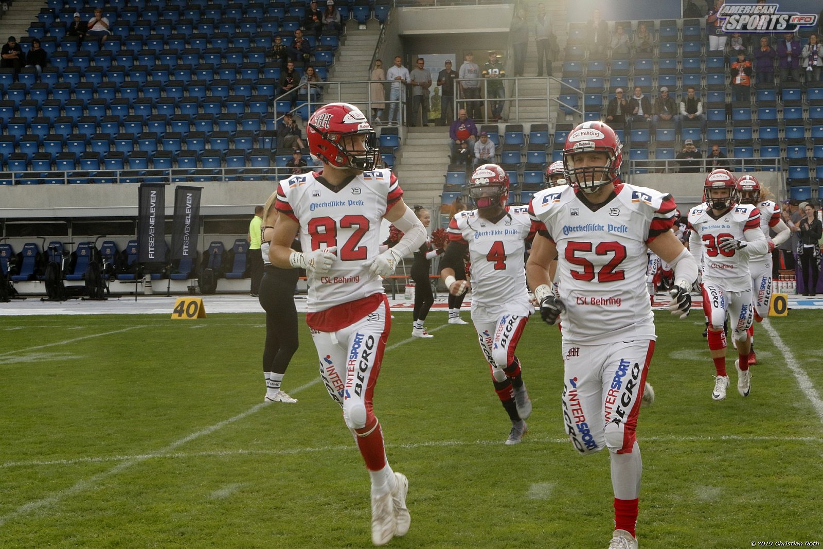 GFL Süd: Frankfurt Universe vs Marburg Mercenaries 30:34 07.09.2019