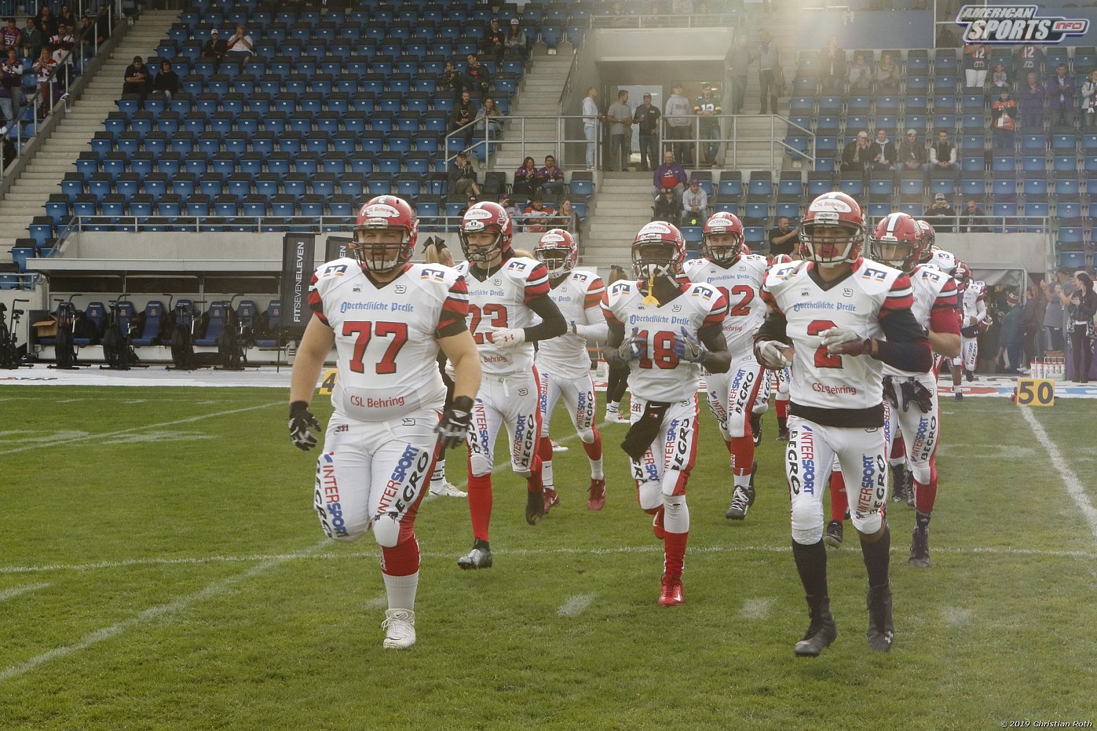 GFL Süd: Frankfurt Universe vs Marburg Mercenaries 30:34 07.09.2019
