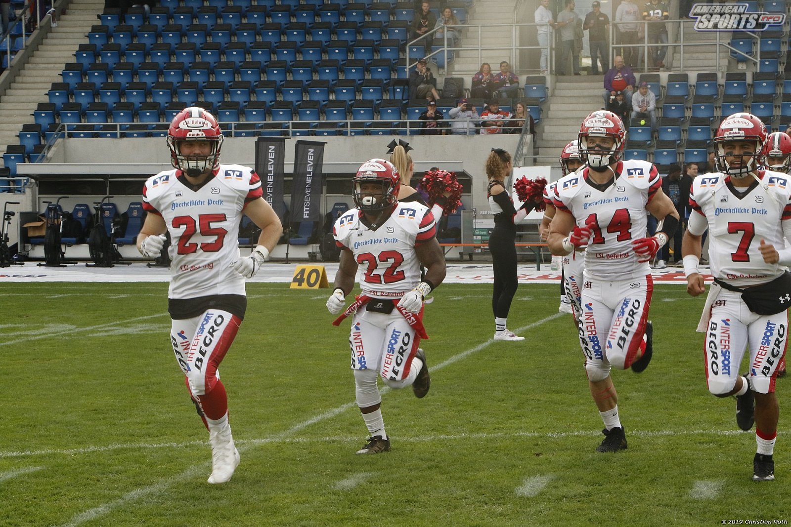 GFL Süd: Frankfurt Universe vs Marburg Mercenaries 30:34 07.09.2019