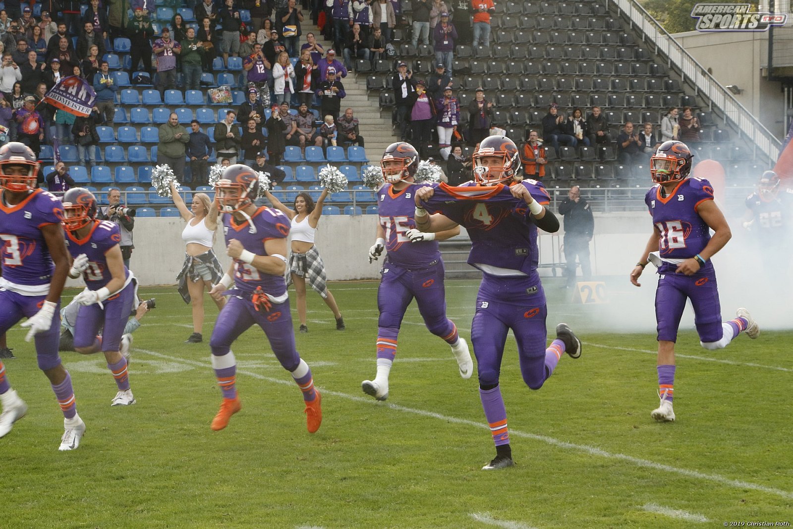 GFL Süd: Frankfurt Universe vs Marburg Mercenaries 30:34 07.09.2019