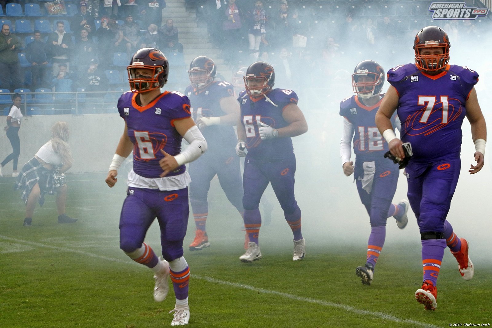 GFL Süd: Frankfurt Universe vs Marburg Mercenaries 30:34 07.09.2019