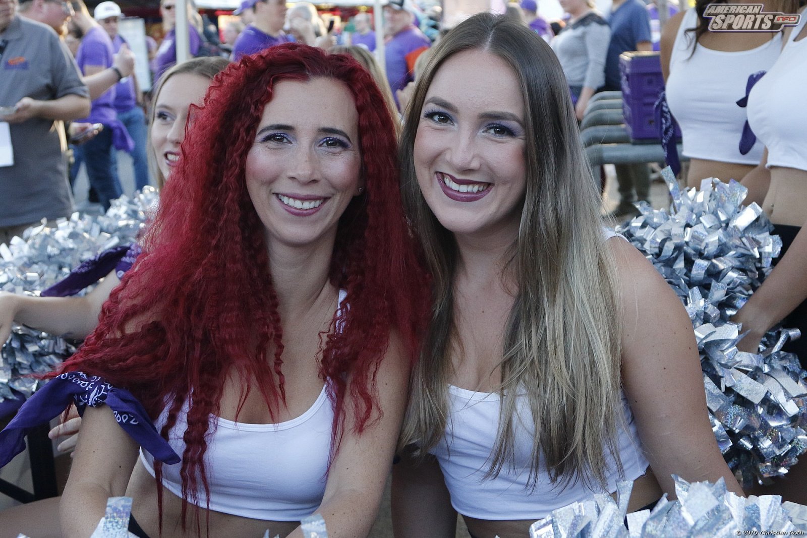 Die Frankfurt Universe Cheerleader beim Heimspiel gegen die Hildesheim Invaders am 21.09.2019
