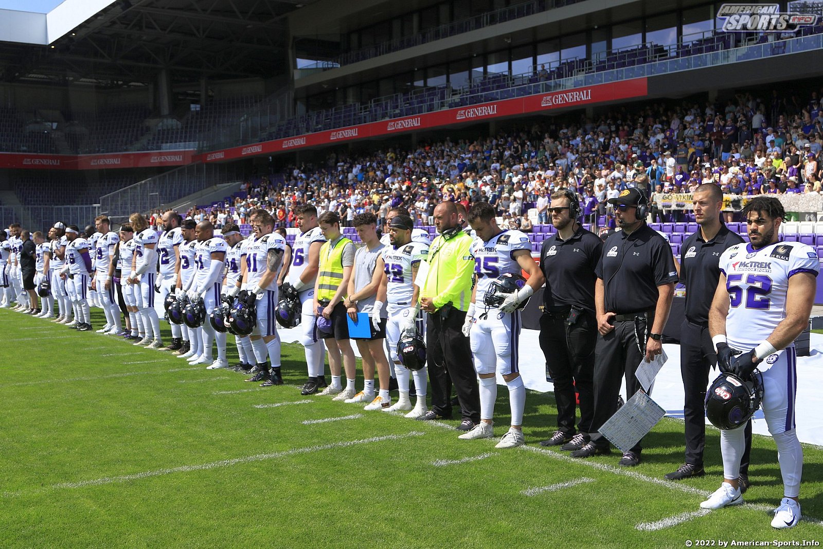 ELF: Vienna Vikings vs Frankfurt Galaxy 30:10 12.06.2022