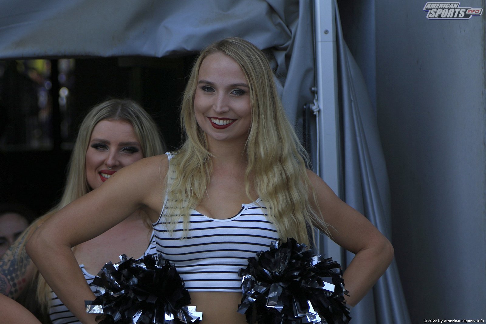 Die Galaxy Dancers beim Spiel gegen die Panthers Wrocław am 19.06.2022