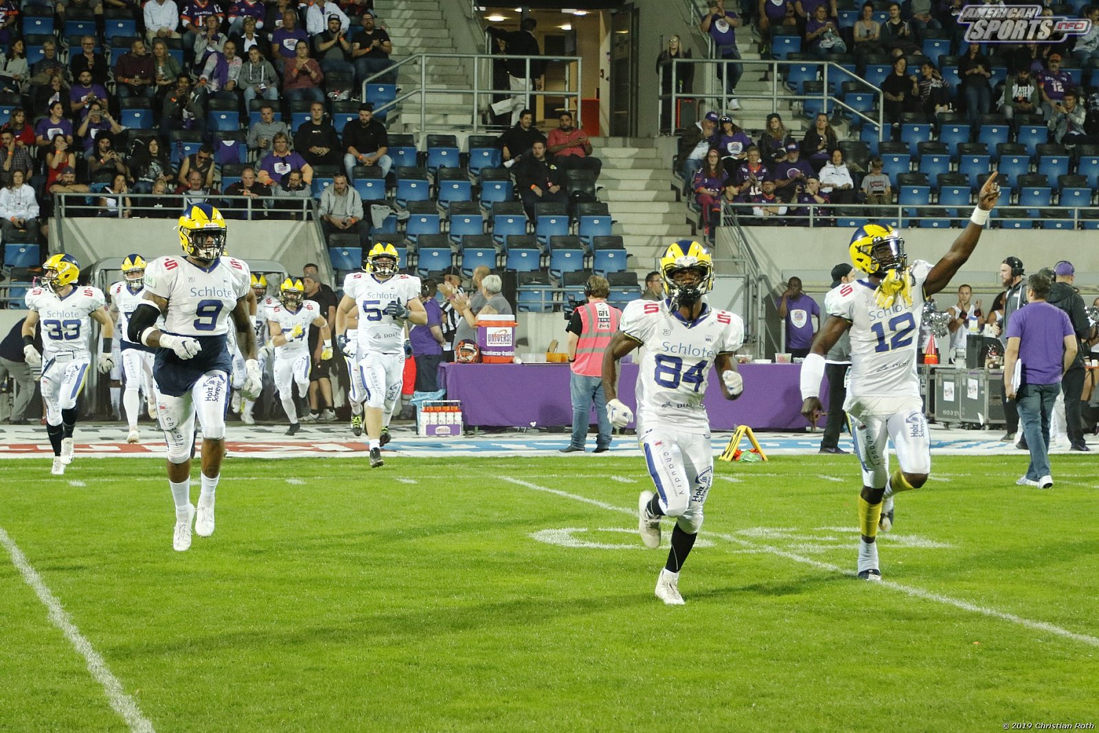 GFL Playoffs Viertelfinale: Frankfurt Universe vs Hildesheim Invaders 28:07 21.09.2019