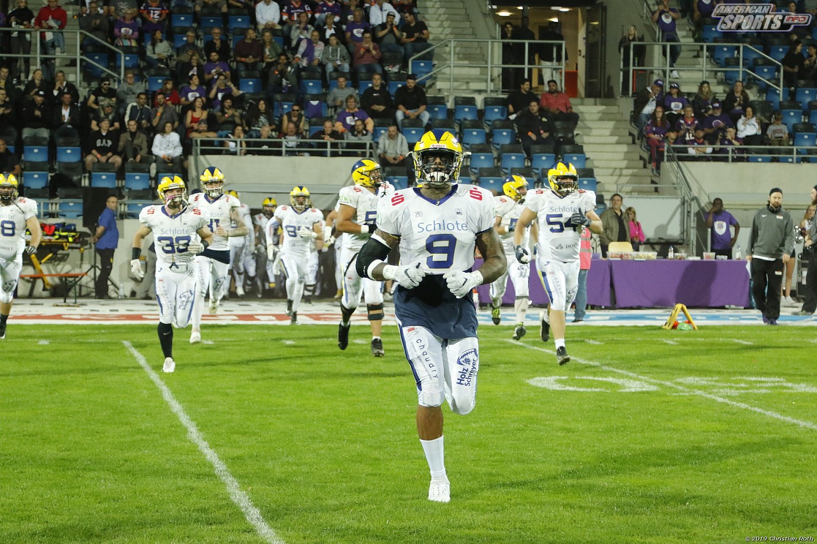 GFL Playoffs Viertelfinale: Frankfurt Universe vs Hildesheim Invaders 28:07 21.09.2019