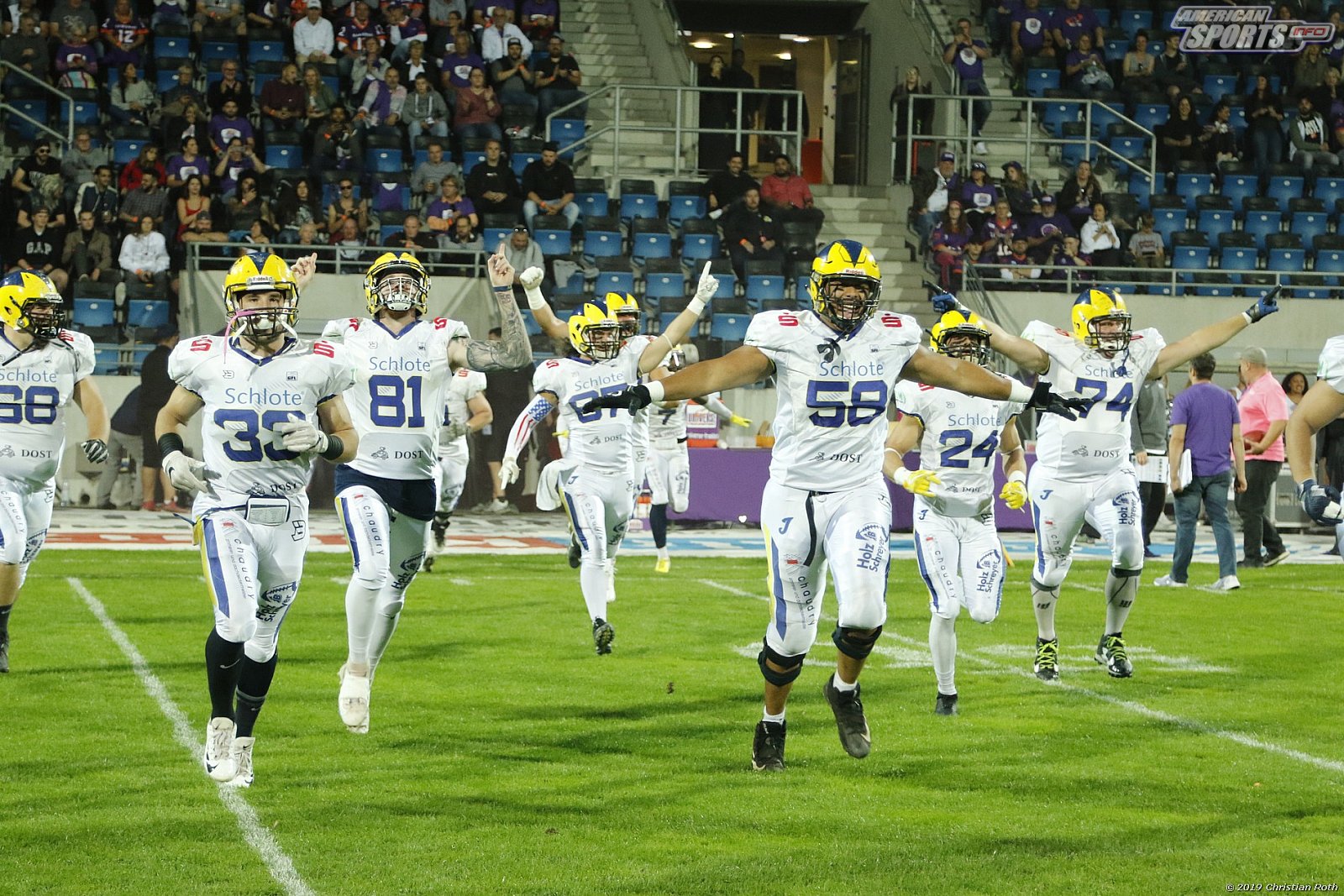 GFL Playoffs Viertelfinale: Frankfurt Universe vs Hildesheim Invaders 28:07 21.09.2019
