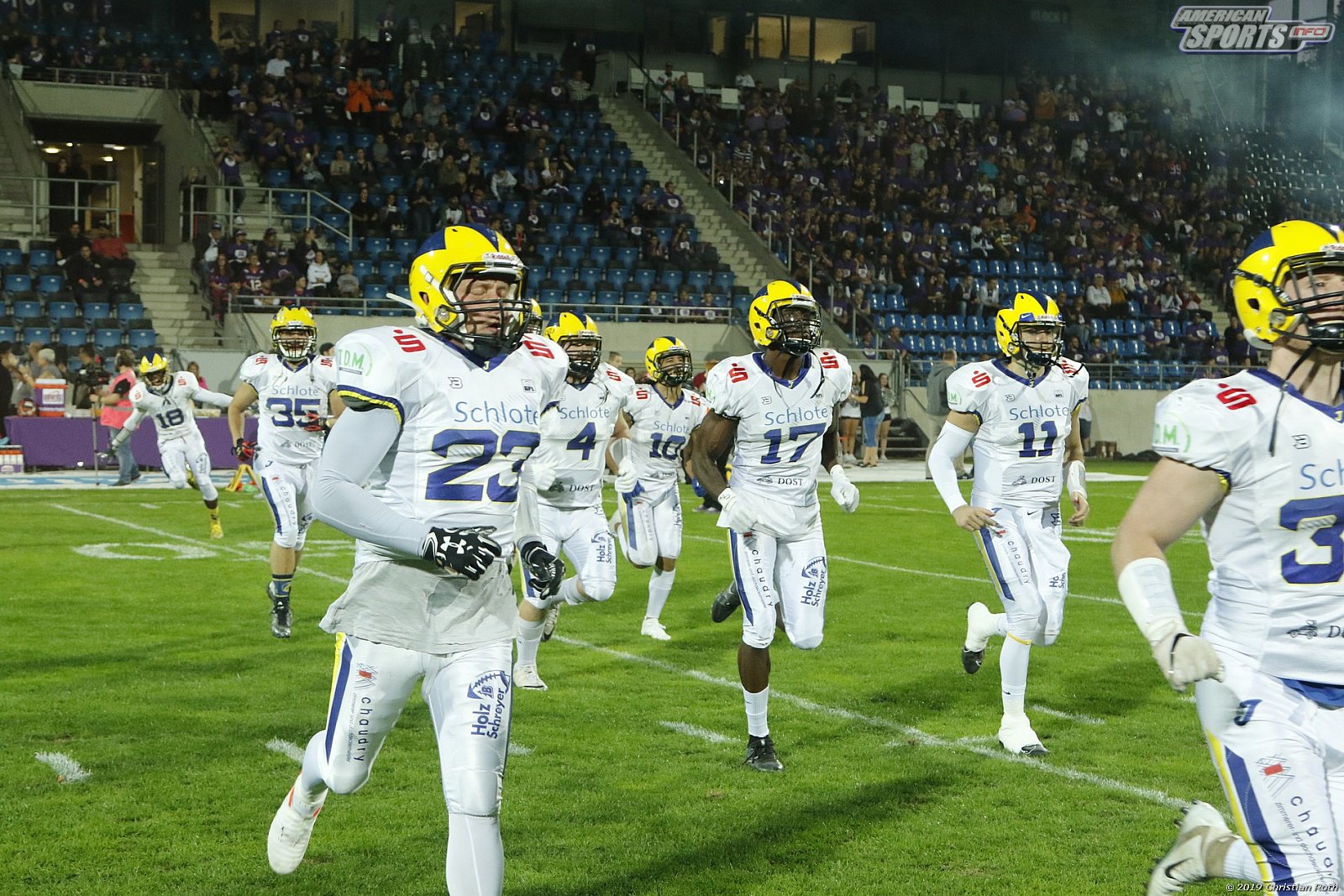GFL Playoffs Viertelfinale: Frankfurt Universe vs Hildesheim Invaders 28:07 21.09.2019