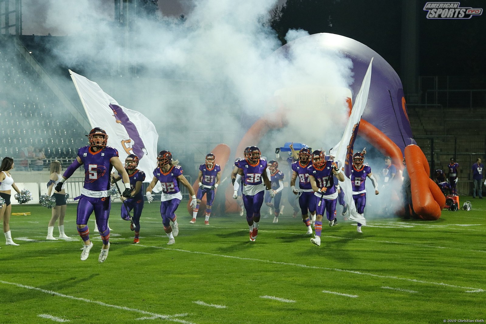 GFL Playoffs Viertelfinale: Frankfurt Universe vs Hildesheim Invaders 28:07 21.09.2019