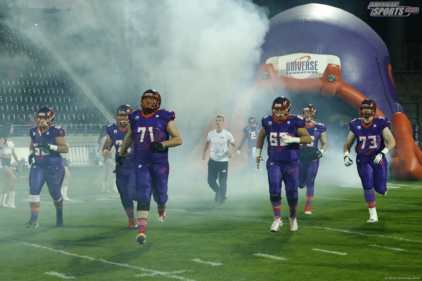 GFL Playoffs Viertelfinale: Frankfurt Universe vs Hildesheim Invaders 28:07 21.09.2019